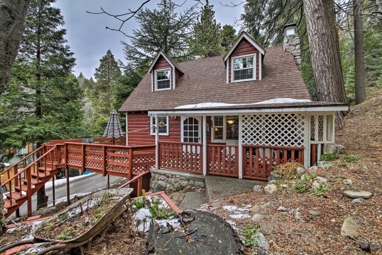 Vintage Snow White Cottage About 2 Miles To Village! Lake Arrowhead Ngoại thất bức ảnh