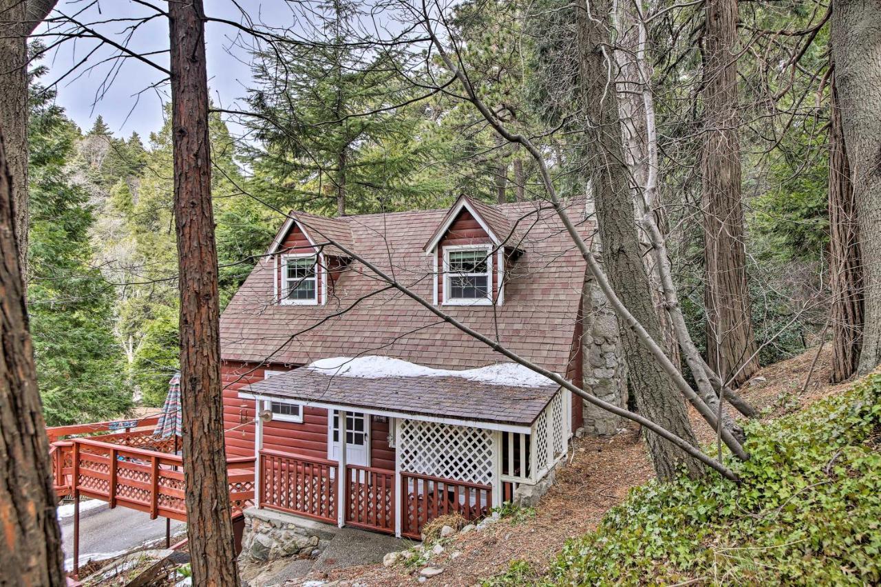 Vintage Snow White Cottage About 2 Miles To Village! Lake Arrowhead Ngoại thất bức ảnh