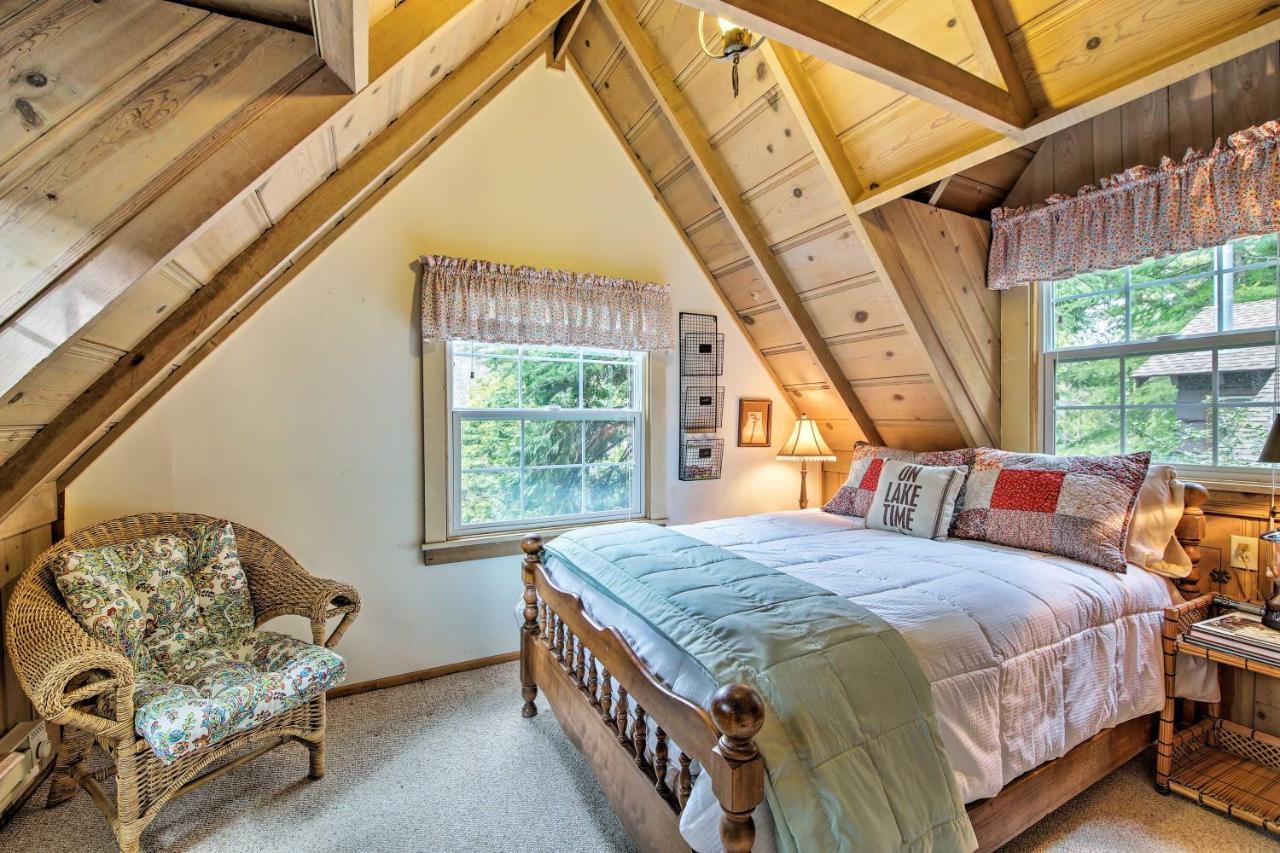 Vintage Snow White Cottage About 2 Miles To Village! Lake Arrowhead Ngoại thất bức ảnh