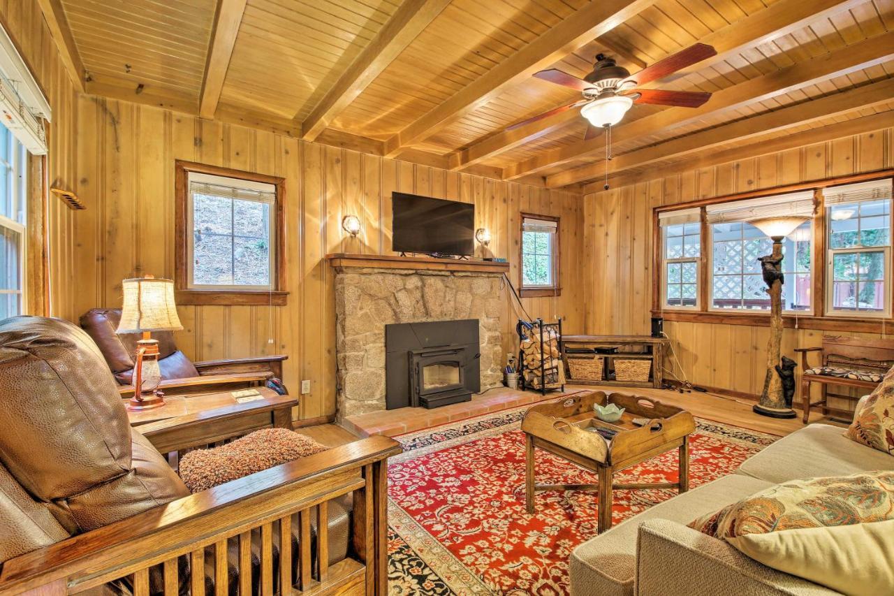 Vintage Snow White Cottage About 2 Miles To Village! Lake Arrowhead Ngoại thất bức ảnh